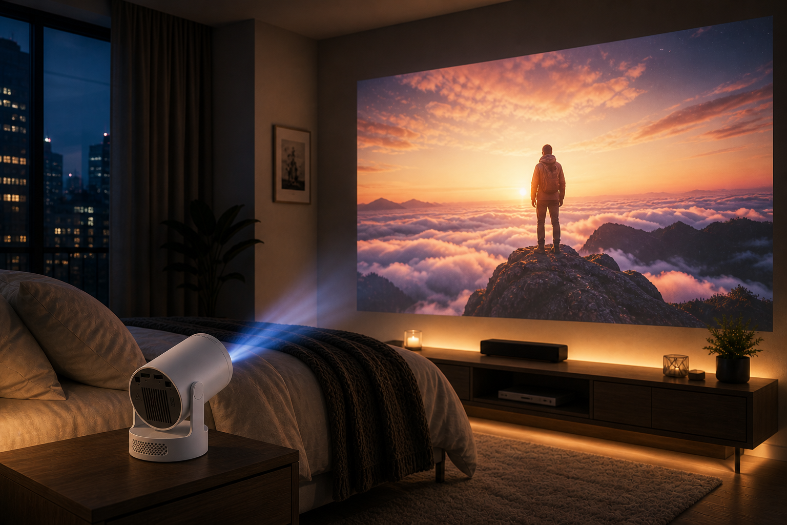 YaiLumina Mini Cinema Projector